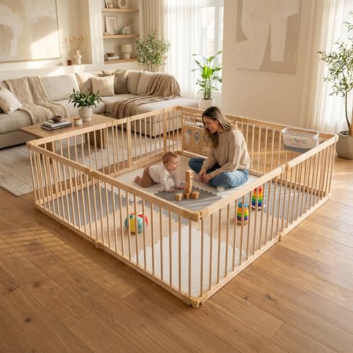 Miotetto Baby Wooden Playpen