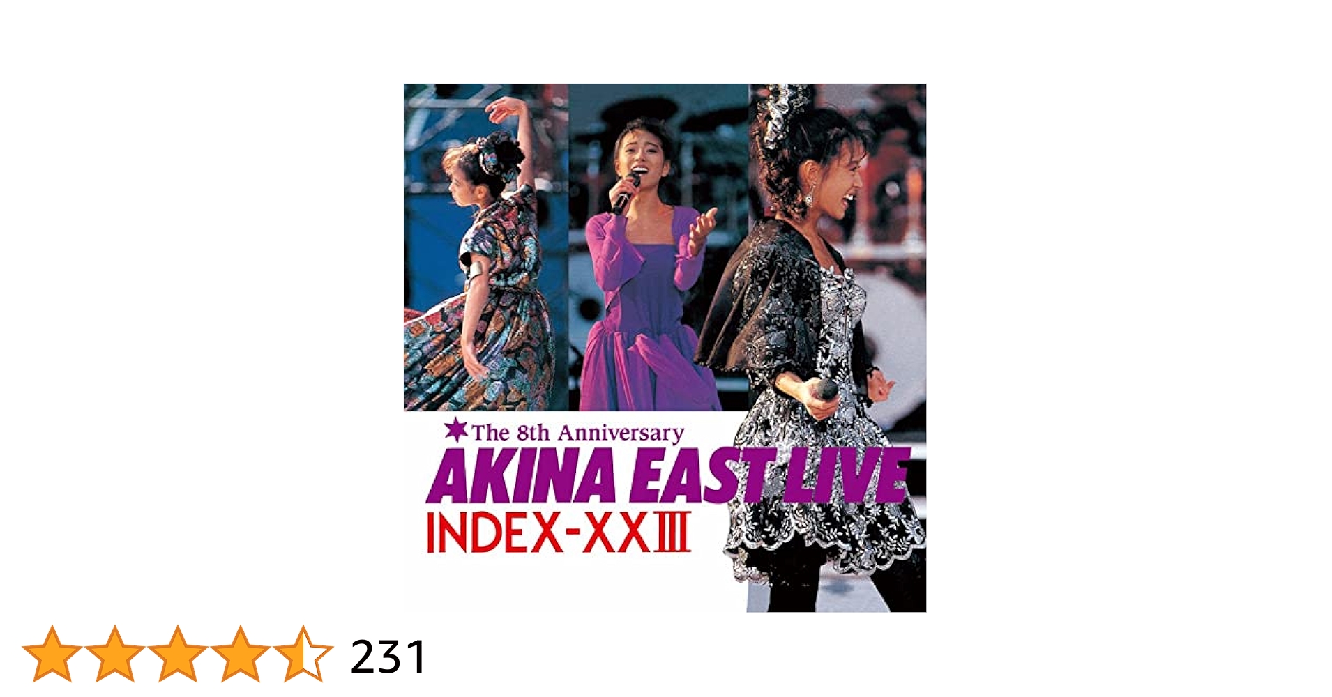 Amazon.co.jp: AKINA EAST LIVE INDEX-xxIII (2022ラッカー