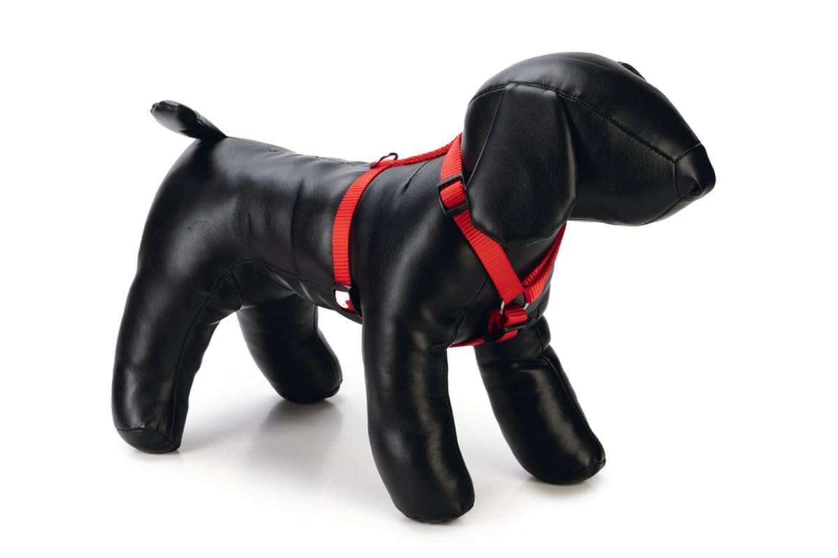 Karlie Art Sportiv Basic Adjustable Harness, 65-100 cm x 25 mm,Red, Large - Image 2