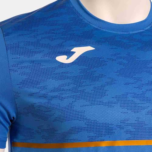 Joma T-Shirt de Course à Pied pour Homme, Tailles XS - 3XL, Tissu Respirant avec Technologie Micro-Mesh - Coupe Sportive - Record III