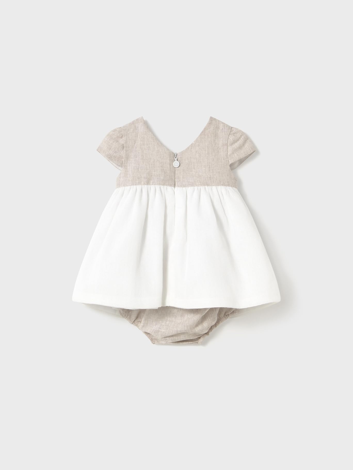 Mayoral Vestido Combinado Ceremonia para bebé niña 4-6 Meses (70cm)
