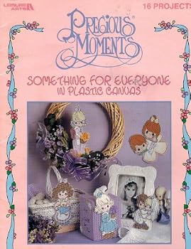 Paperback Precious Moments, Something for Everyone in Plastic Canvas, 16 Projects (Leisure Arts #1873) Book