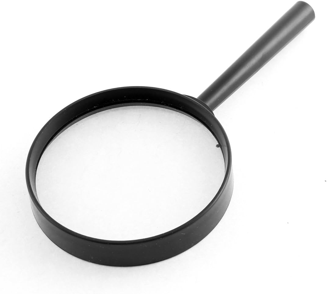 uxcell 85mm Long Grip 90mm Glass Lens Plastic Frame