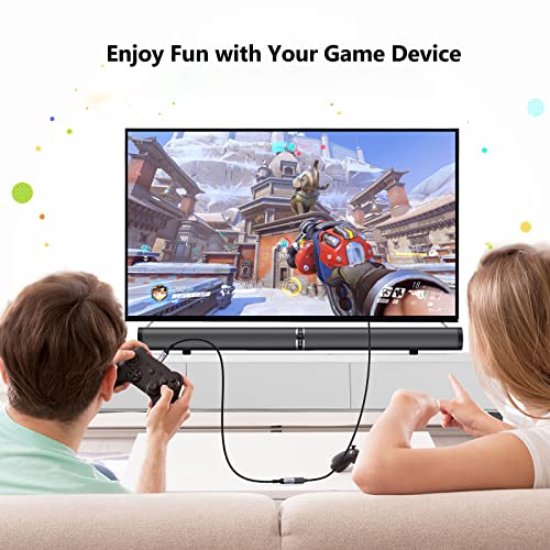 Dteedck Usb C Extension Cable 6.6Ft 5 Pack, Usb C To Usb C Male To Female, Type C Extender Cord Usb3.1 Gen2 100W Fast Charging 10Gbps Transfer Compatibility With Laptop Tablet Mobile Phone And More #TOP4