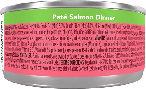 Friskies Classic Pate Salmón 5.5 Oz miniatura 3