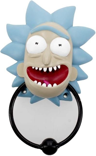 Nemesis Now Rick Door Knocker 22cm Blue, Resin, One Size