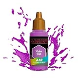 Warpaints: Fluo: Air Violet Volt – 1x 18ml Acrylic Paint by The Army Painter Hobby Paint – Dungeons and Dragons Miniatures, Warhammer 40K Miniatures, Models – TTRPG D&D DND