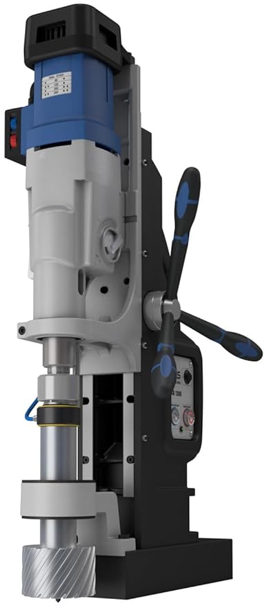 STRONGEST Magnetic Drilling & Tapping Machine | MAB 130 | ?130x110 mm Core Drilling | M42 Tapping | ?50 mm Reaming | ?80 mm Countersink | Reversible Motor | MT 4 | BDS Machines (Germany)