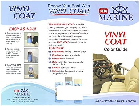 sem marine vinyl coat color chart