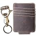 Leather Money Clip Wallet For Men Card Holder Keychain Bottle Openers Slim Front Pocket