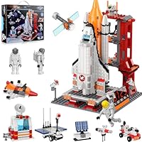 Booyuer Space Shuttle 11-in-1 STEM Building Set, 888 PCS, Rocket, Mars Exploration & City Space Station, Gift for Kids 6-12, Boys & Girls, Birthday & Holiday Present