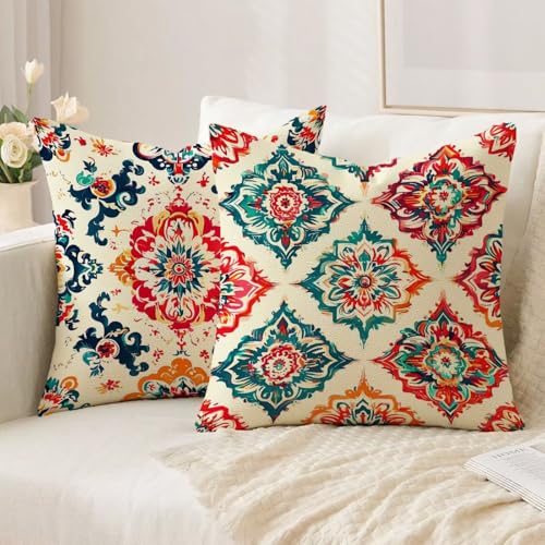 Housse coussin 60x60cm en lin de qualité supérieure fermeture invisible