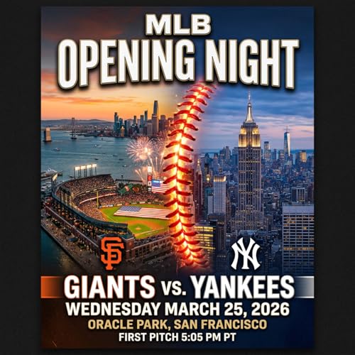 SF Giants Opening Night 2026