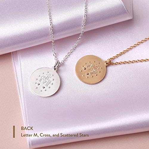 Dainty Necklace For Women, Solid 925 Sterling Silver or 14k Gold Filled Metals, Fine chain, Meaningful Pendant Gift For Her, Made In USA, 16"-18" Adjustable3