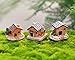 Produktbild Mini Puppenhaus Harz Dekorationen, Lenfesh Steinhaus Für Haus und Garten DIY (A)