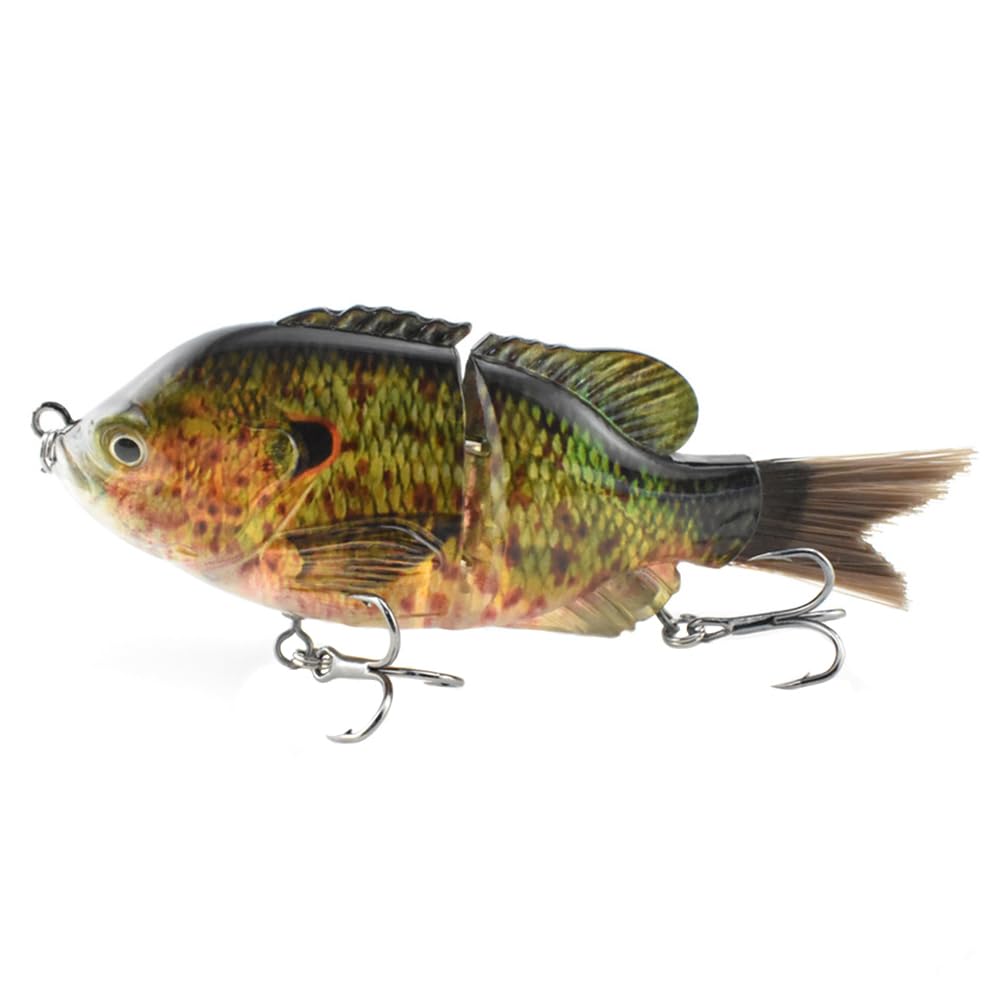 Set Di Esche Crankbait Pesca - Wobbler Duro Con Ganci, Esca A Forma Di Pesce Per Fly Fishing