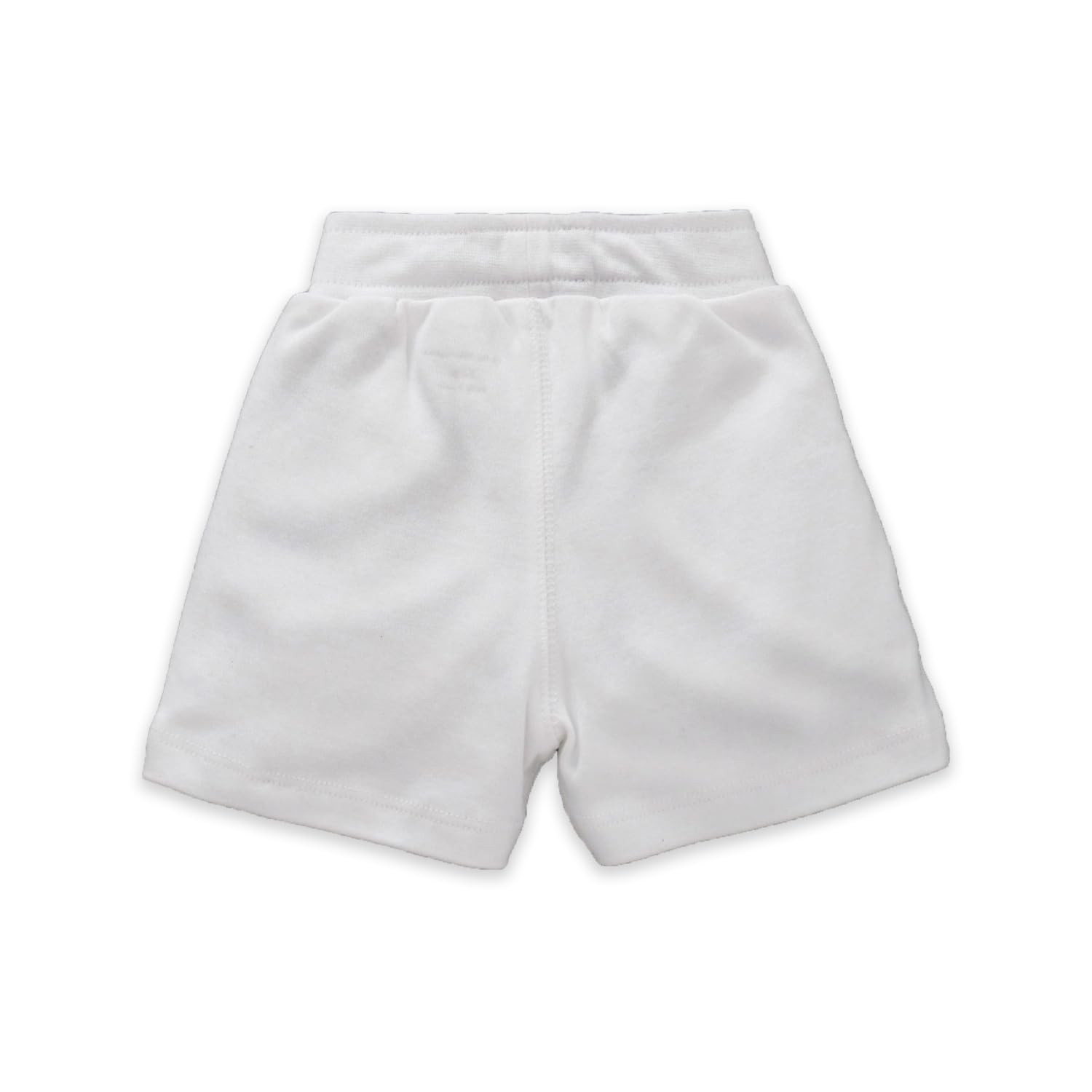 My Milestones Casual Cotton Shorts for Kids/Baby Girls - Pack of 2 (Peach/White) (6 to 9 Months) - Image 4 thumbnail