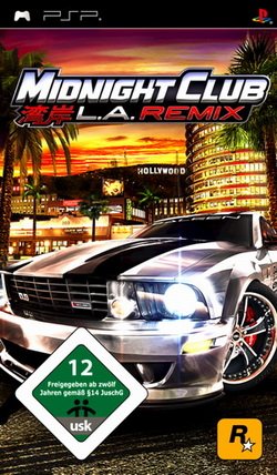 Midnight Club: LA Remix - [PSP]