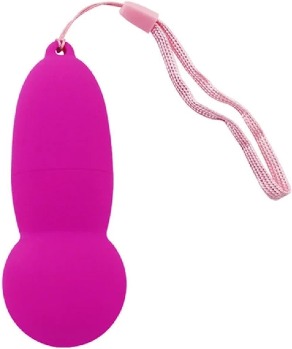 Vibrating Egg Silicagel Masturbator Vibrating Egg Ball for Women Wearable Paties Bullet Vibrator Sex Toys for Adult Sex(Pink)