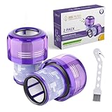 Dyson Outsize Filter, 2-Pack True HEPA Replacement Filters Compatible with Dyson Outsize, V11 Outsize, Outsize Origin, Outsize+, Absolute+, V11 Outsize Filter, SV16, SV29, Replaces Part # 970422‑01