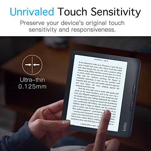Moko 2-Pack Screen Protector For Kobo Libra 2 E-Reader 7 Inch 2021 Released, Anti-Glare Premium Pet Protective Film Full-Coverage Matte Screen Protector, Matte #TOP4