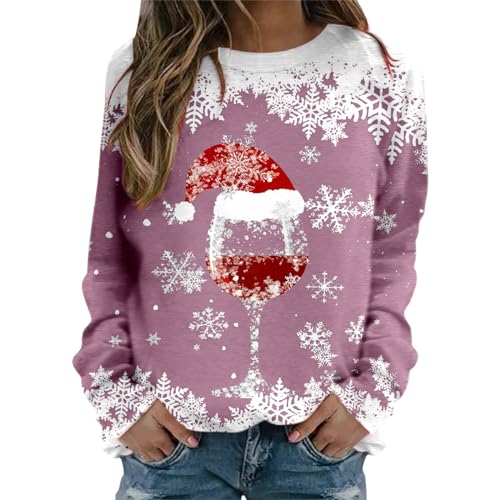 Sweat col rond femme cosy sous doudoune pour en finir avec le froid de Noël