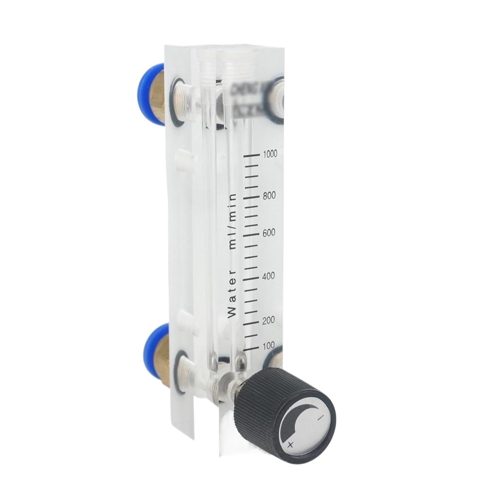 Medidor de caudal de agua líquida de panel LZM-6T de 100-1000 ml/min con rotámetro y válvula de control, ajuste a presión, tubo de 10 mm