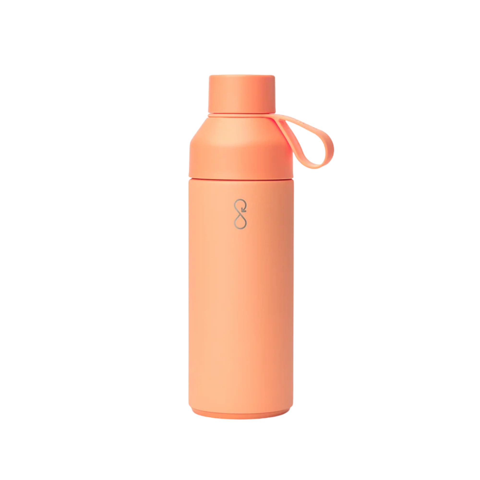 Ocean Bottle Original 500ml | Stainless Steel Water Bottle | Reusable & Sustainable | Keeps Drinks Cold & Hot | Eco Friendly Gift (Sunset Peach)
