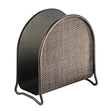 InterDesign Twillo Napkin Holder for Kitchen Countertops, Table - Bronze