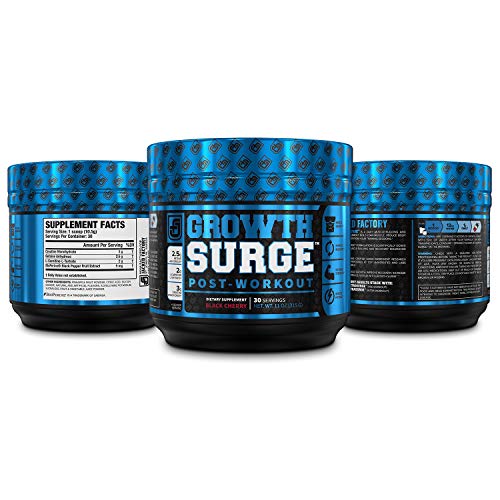 Growth Surge Post Workout Muscle Builder with Creatine, Betaine, L-Carnitine L-Tartrate - Daily Muscle Building & Recovery Supplement - 30 Servings, Black Cherry Flavor - Image 5