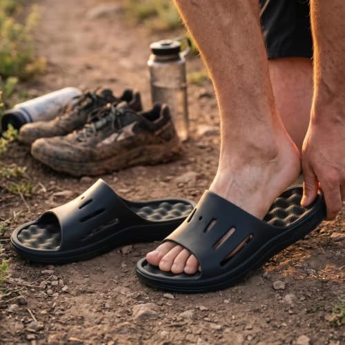 Image of Gone For a Run PR Soles Recovery Slides - Massaging Footbed - Unisex