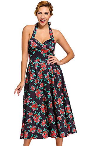 Robe dos nu creux col en V Yalí coupe longue L-Figure à grande jupe trapèze fluide