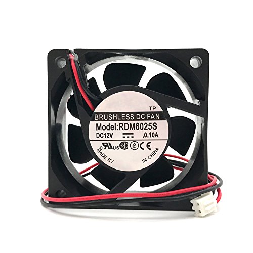 Rdm6025S 12V 0.10A 6Cm 6025 2 Wire Axial Computer Case Cooling Fan #TOP1