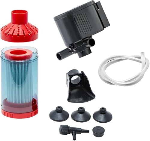 Miniatura 2 de Aquatop Forza PM-300 - Filtro de micras de pulido para acuarios de 55 galones, 317 GPH, agua cristalina, potente filtración para tanques de agua