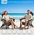 Folding Adirondack Chair with Dual Cup Holders, Ergonomic High Back HDPE Fire Pit Chair, 380lbs Capacity All-Weather Outdoor Patio Lounge Chair for Garden, Deck, Yard - Coffee