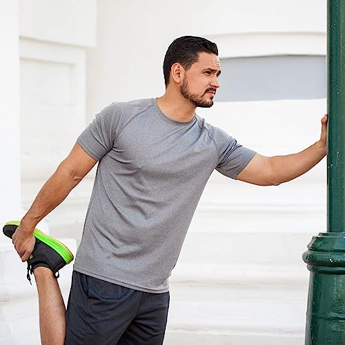 Image of BALENNZ Workout Shirts for Men, Moisture Wicking Quick Dry Active Athletic Men's Gym Performance T Shirts