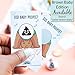 COTIER BRAND Did Baby Poopie Boy Baby Shower Scratch Off Game - Funny Losing Emoji Phrases on Cards - Hilarious Boy Shower Game for Coed Party, Sprinkle, Fun & Easy Diaper Raffle Ticket 30-50 Guests