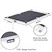 Zuukoo Cargador Solar, 10W 5V Panel Solar Portátil Batería Externa Power Bank...