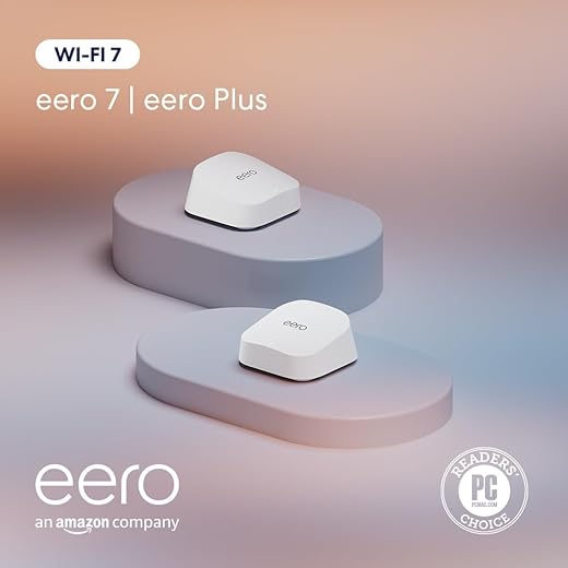 Amazon eero 7 Dual-Pack Wi‑Fi 7 System