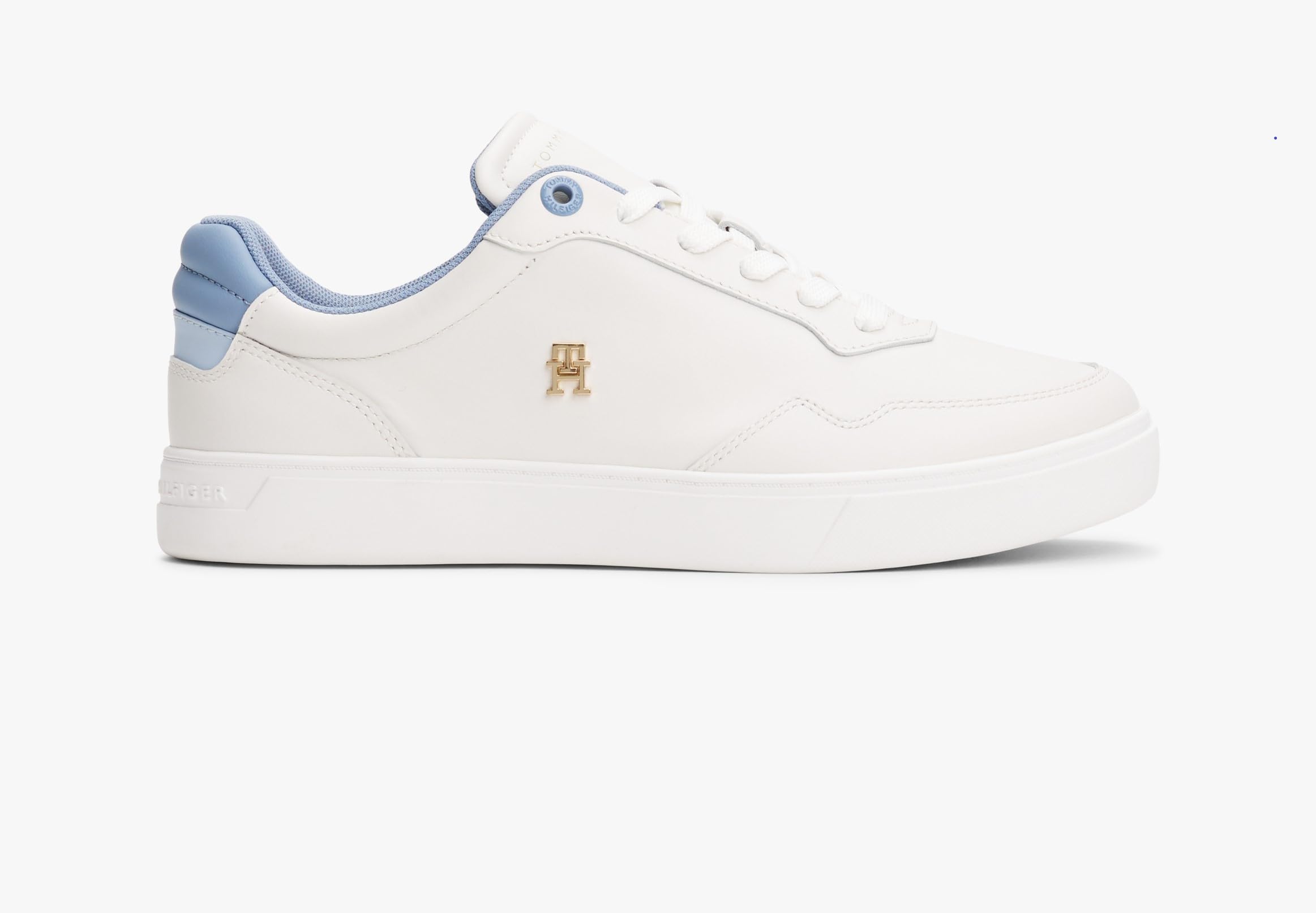 Tommy Hilfiger Logolu Deri Sneaker Ayakkabı Bayan AYAKKABI FW0FW08680 0GB