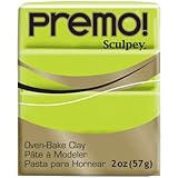 Premo Sculpey Polymer Clay 2 Ounces-Wasabi