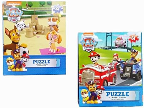 Paw Patrol 24 Piece Puzzle - 2 pack