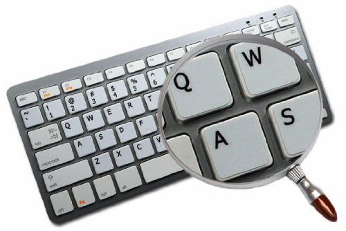 4Keyboard Portuguese Sticker For Keyboard White Background (14X14) For Desktop, Laptop And Notebook #TOP4