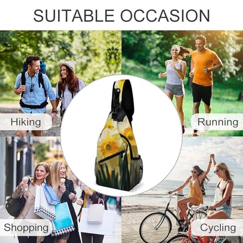 Bolso cruzado casual tipo mochila para viaje y senderismo miniatura 6
