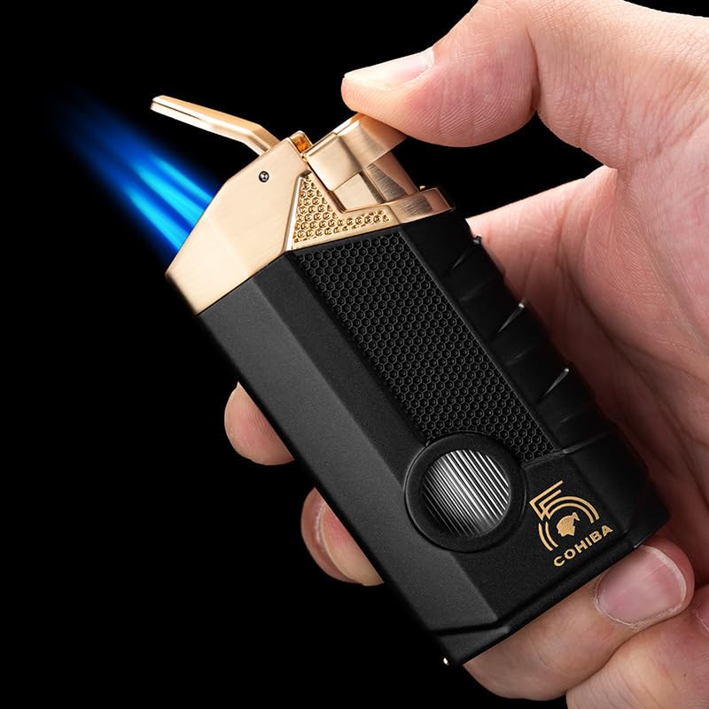 Encendedor portátil para cigarro diám. grande resistente al viento miniatura 2