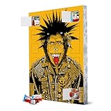 Adventskalender XXL mit Produkten von Kinder® Punk chimpanzee artboxONE Adventskalender Tiere