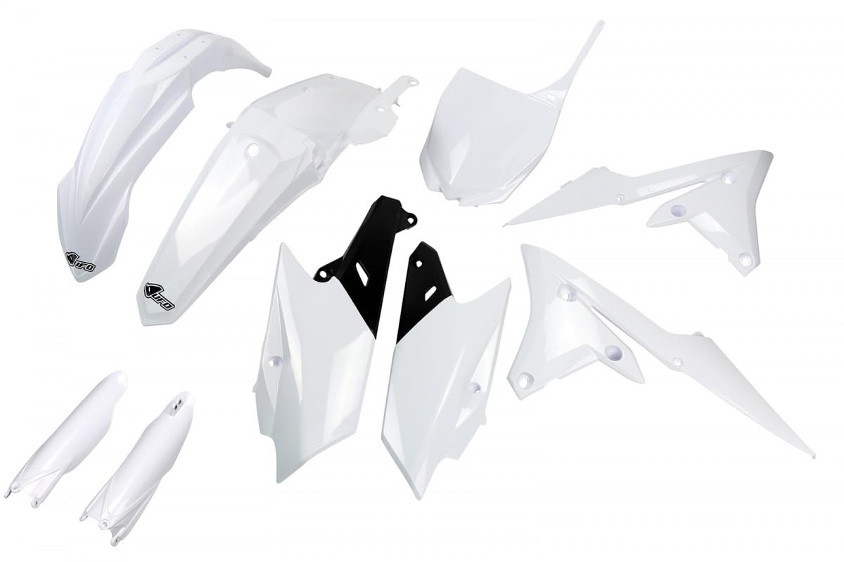 Kit complet blanc Yamaha YZF 250 UFO PLAST pour vos sessions cross