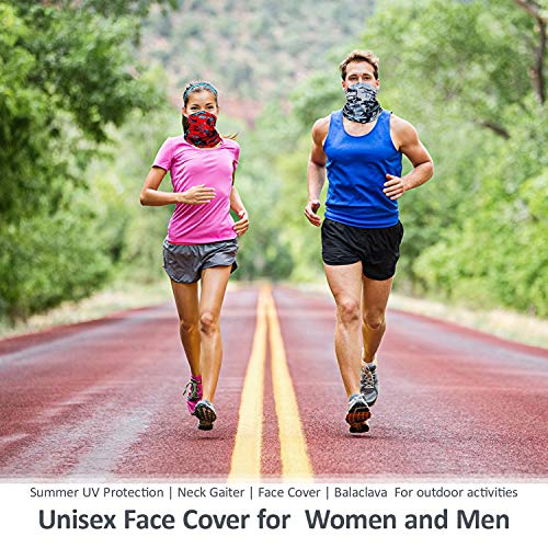 Neck Gaiter For Men Uv Protection, Breathable Seamless Washable Bandana Face Scarf, Tube Balaclava Headwear For Men Women (Camouflage) #TOP6