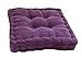 Black Temptation [Viola] Cuscino da Pavimento Quadrato Cuscino da Pavimento Imbottito Cuscino Tatami