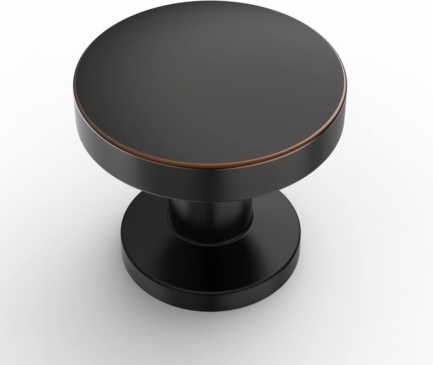Amerdeco 10 Pack Oil Rubbed Bronze Knobs Single Hole